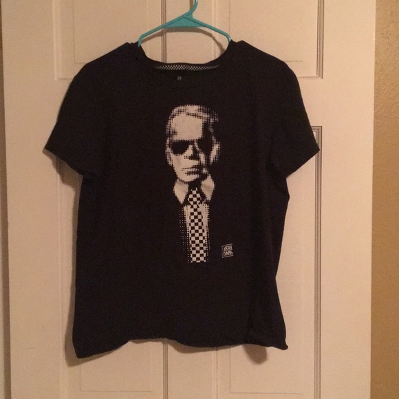 vans karl lagerfeld t shirt